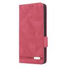 For ZTE Libero 5G III Magnetic Clasp Leather Phone Case(Red) - 2
