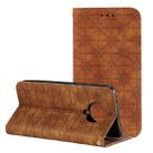 For Xiaomi Redmi K30 Pro Lucky Flowers Embossing Pattern Magnetic Horizontal Flip Leather Case with Holder & Card Slots(Brown) - 1