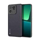 For Xiaomi 13 Pro DUX DUCIS Fino Series PU + TPU Protective Phone Case(Black) - 1