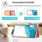 For Samsung Galaxy S21 FE 5G Dream Magnetic Back Cover Card Wallet Phone Case(Pink) - 4