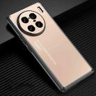 For vivo X90 Pro+ Frosted Metal Phone Case(Gold) - 1