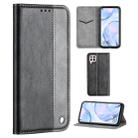 For Huawei P40 Lite Business Solid Color Stitching Multifunctional Horizontal Flip Leather Case with Bracket & Card Slots(Grey) - 1