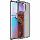 For Motorola Moto X40 5G IMAK UX-5 Series Transparent Shockproof TPU Phone Case(Transparent Black) - 1