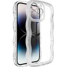 For iPhone 14 Pro Max IMAK UX-8 Series Transparent Shockproof TPU Phone Case(Transparent) - 1