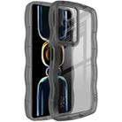 For Xiaomi Redmi K60E 5G IMAK UX-8 Series Transparent Shockproof TPU Phone Case(Transparent Black) - 1