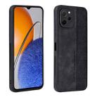 For Huawei Enjoy 50z / nova Y61 AZNS 3D Embossed Skin Feel Phone Case(Black) - 1