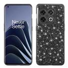 For OnePlus Ace Pro / 10T Glitter Powder Shockproof TPU Phone Case(Black) - 1