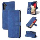 For Samsung Galaxy A14 5G AZNS Skin Feel Calf Texture Flip Leather Phone Case(Blue) - 1
