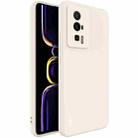 For Xiaomi Redmi K60 5G / K60 Pro 5G / Poco F5 Pro 5G IMAK UC-4 Series Straight Edge TPU Soft Phone Case(White) - 1