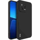 For Xiaomi 13 5G IMAK UC-4 Series Straight Edge TPU Soft Phone Case(Black) - 1
