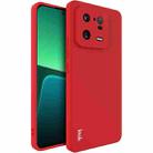 For Xiaomi 13 Pro 5G IMAK UC-4 Series Straight Edge TPU Soft Phone Case(Red) - 1