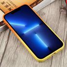 For iPhone 13 Pro Liquid TPU Silicone Gradient MagSafe Phone Case(Orange Yellow) - 3