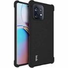 For Motorola Moto X40 5G imak Shockproof Airbag TPU Phone Case(Matte Black) - 1