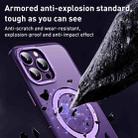 For iPhone 13 Pro Max Skin Feel MagSafe Shockproof Phone Case with Holder(Purple) - 2