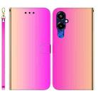 For Tecno Pova 4 Pro Imitated Mirror Surface Flip Leather Phone Case(Gradient Color) - 1