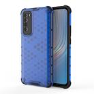 For Huawei nova 7 5G Shockproof Honeycomb PC + TPU Protective Case(Blue) - 1