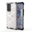 For Huawei Honor 30 Pro Shockproof Honeycomb PC + TPU Protective Case(White) - 1