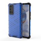 For Huawei Honor 30 Pro Shockproof Honeycomb PC + TPU Protective Case(Blue) - 1