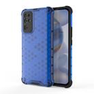 For Huawei Honor 30 Shockproof Honeycomb PC + TPU Protective Case(Blue) - 1