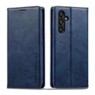 For Samsung Galaxy A54 5G LC.IMEEKE RFID Anti-theft Leather Phone Case(Blue) - 1