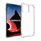 For Motorola Moto ThinKPhone 5G Shockproof Non-slip Thickening TPU Phone Case(Transparent) - 1