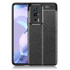 For Xiaomi Redmi K60 Pro Litchi Texture TPU Phone Case(Black) - 1