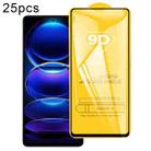 25pcs 9D Full Glue Full Screen Tempered Glass Film For Xiaomi Redmi Note 12 Pro/12 Pro+/Note 12 4G Global/Note 12 Pro 4G/12R Pro - 1