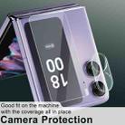 For OPPO Find N2 Flip 5G 1 Sets imak Integrated Lens Film + Glass Rear Screen Sticker - 5