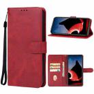 For Motorola Moto ThinkPhone 5G Leather Phone Case(Red) - 1