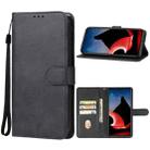 For Motorola Moto ThinkPhone 5G Leather Phone Case(Black) - 1