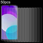 For BLU G72 Max 50 PCS 0.26mm 9H 2.5D Tempered Glass Film - 1