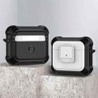 For AirPods 3 TPU + PC Shockproof Earphone Protective Case with Switch(White) - 1