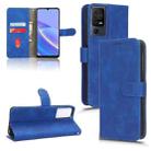 For TCL 40SE Skin Feel Magnetic Flip Leather Phone Case(Blue) - 1