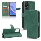 For TCL 40SE Skin Feel Magnetic Flip Leather Phone Case(Green) - 1