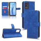 For ZTE Libero 5G III Skin Feel Magnetic Flip Leather Phone Case(Blue) - 1