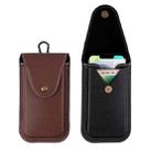 For 6.7 inch Mobile Phone PU Waist Bag(Black) - 3