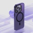 For iPhone 14 Plus Benks Light Sand Series Magsafe Magnetic Phone Case(Purple) - 1