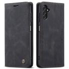 For Samsung Galaxy A14 5G CaseMe 013 Multifunctional Horizontal Flip Leather Phone Case(Black) - 2