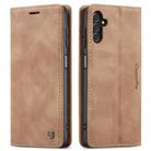 For Samsung Galaxy A14 5G CaseMe 013 Multifunctional Horizontal Flip Leather Phone Case(Brown) - 2