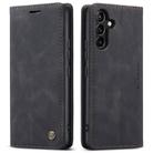 For Samsung Galaxy A54 CaseMe 013 Multifunctional Horizontal Flip Leather Phone Case(Black) - 2