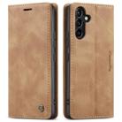 For Samsung Galaxy A54 CaseMe 013 Multifunctional Horizontal Flip Leather Phone Case(Brown) - 2