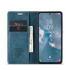For Samsung Galaxy A54 CaseMe 013 Multifunctional Horizontal Flip Leather Phone Case(Blue) - 3