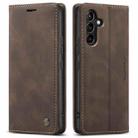 For Samsung Galaxy A54 CaseMe 013 Multifunctional Horizontal Flip Leather Phone Case(Coffee) - 2