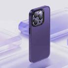 For iPhone 14 Pro Max Benks Light Sand Series TPU Phone Case(Purple) - 1