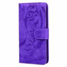For Tecno Pova 4 Pro Tiger Embossing Pattern Flip Leather Phone Case(Purple) - 2