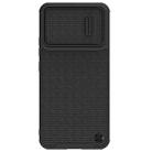 For Xiaomi 13 NILLKIN 3D Textured Nylon Fiber TPU + PC Phone Case(Black) - 1