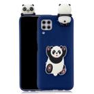 For Huawei P40 Lite Shockproof 3D Lying Cartoon TPU Protective Case(Panda) - 1