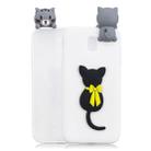For Xiaomi Redmi 8A Shockproof 3D Lying Cartoon TPU Protective Case(Little Black Cat) - 1