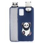 For Galaxy A71 Shockproof 3D Lying Cartoon TPU Protective Case(Panda) - 1
