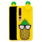 For Xiaomi Mi 10 Shockproof 3D Lying Cartoon TPU Protective Case(Pineapple) - 1